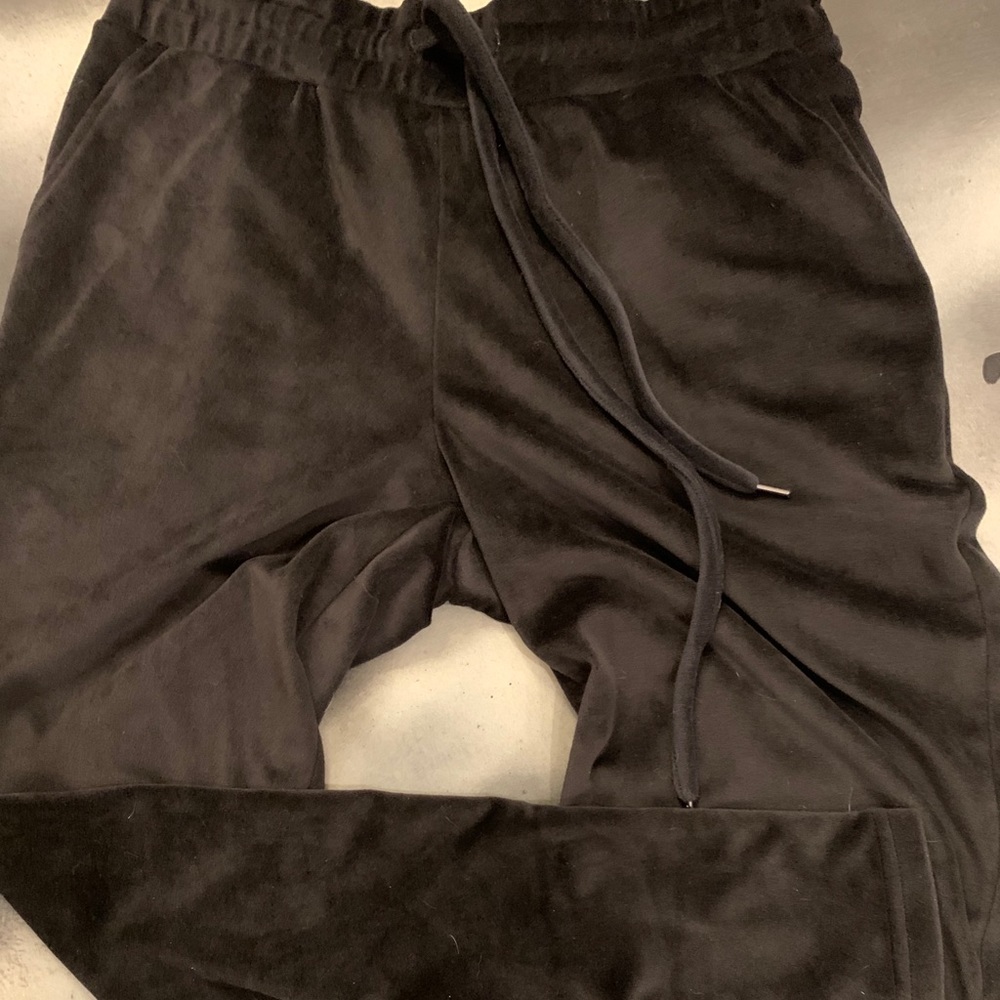 Soft black joggers